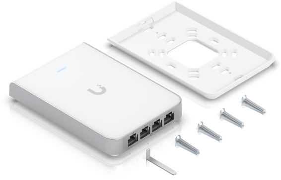 Ubiquiti U6 In-Wall – Point d'accès WiFi 6 mural U6-IW