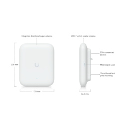 Ubiquiti U7 Pro Outdoor – Point d'accès WiFi extérieur U7-Pro-Outdoor