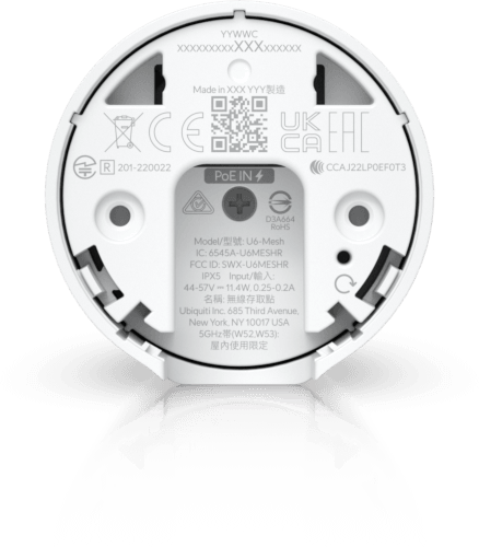 Ubiquiti U6 Mesh – Point d'accès WiFi 6 U6-Mesh — image 5