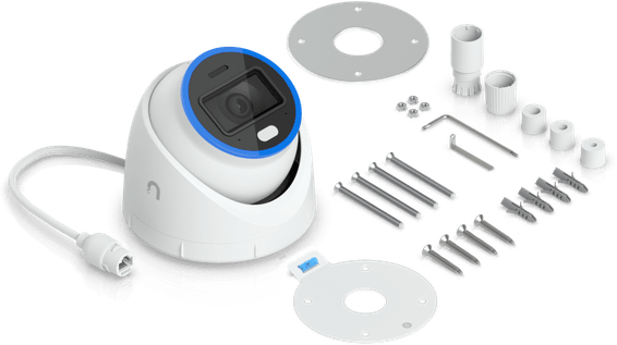 Ubiquiti AI Turret – Camera dôme turrett 4K UVC-AI-Turret-W