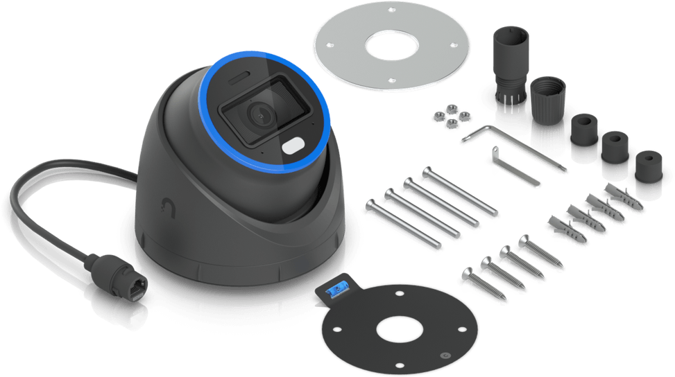Ubiquiti AI Turret – Camera dôme turrett 4K UVC-AI-Turret-W — image 2