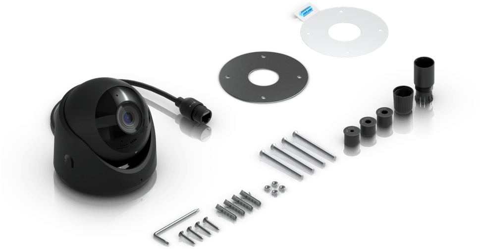 Ubiquiti G6 Turret – Camera extérieure 4K PoE UVC-G6-Turret-B — image 1