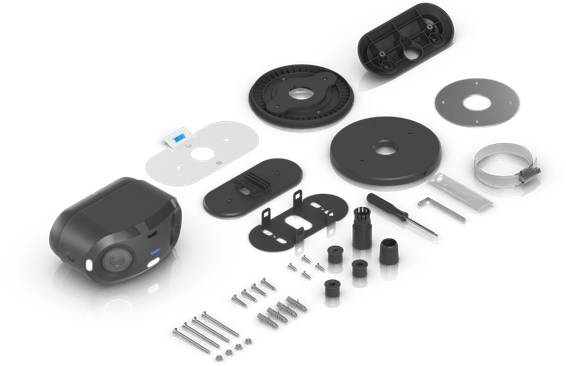 Ubiquiti G6 180 – Camera intérieure/extérieur 16MP UVC-G6-180-B