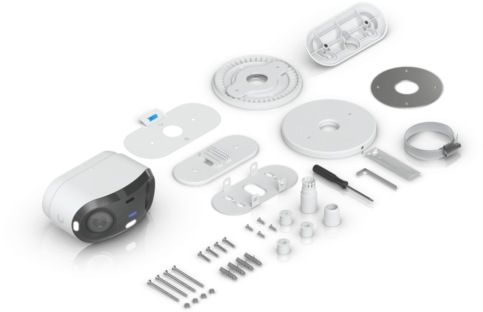 Ubiquiti G6 180 – Camera dôme intérieure/extérieure 16MP UVC-G6-180-W — image 2
