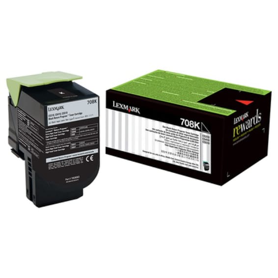Cartouche d'encre d'origine Lexmark Noir 702K - 1000 pages Standard