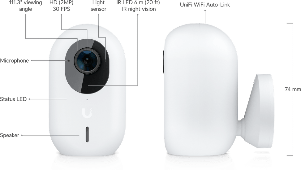 Ubiquiti G3 Instant – Camera compacte WiFi UVC-G3-INS — image 9