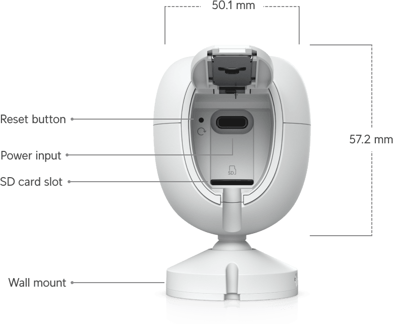 Ubiquiti G6 Instant – Caméra 4K connectée UVC-G6-INS-W — image 11