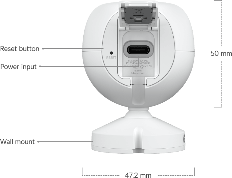 Ubiquiti G4 Instant – Camera WiFi compacte UVC-G4-INS — image 11