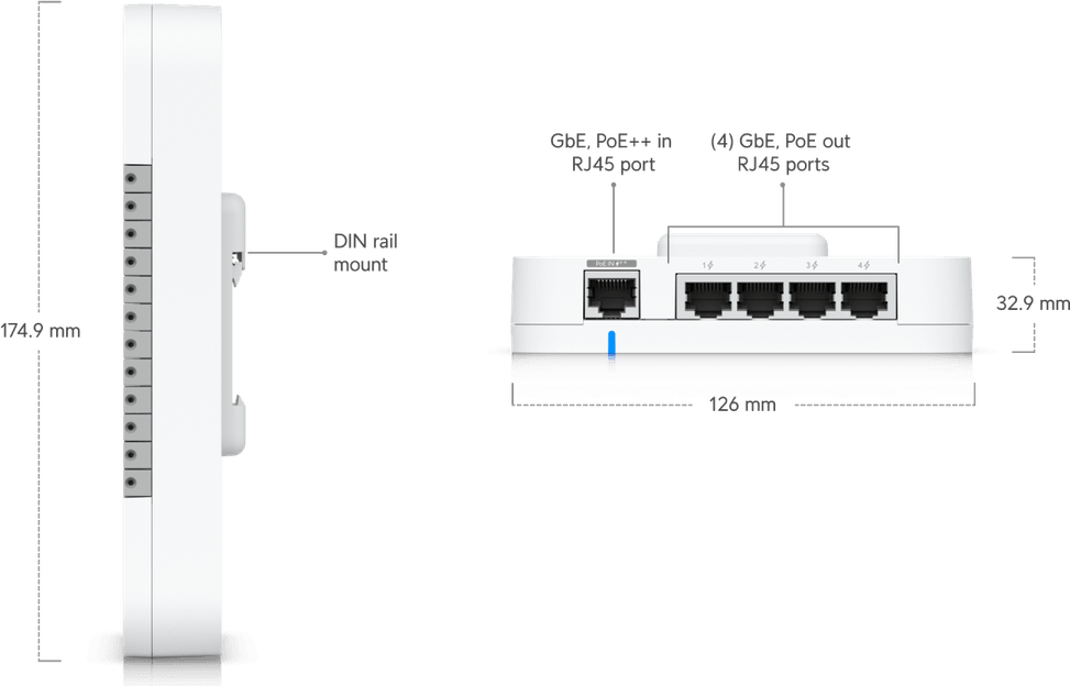 Ubiquiti Access Door Hub – Hub d'accès à une porte UA-Hub-Door — image 11