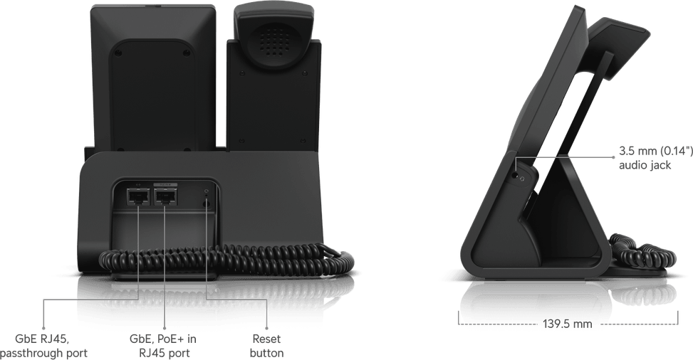 Ubiquiti Phone G3 Touch Pro – Téléphone de bureau haute performance UTP-G3-Touch-Pro — image 11