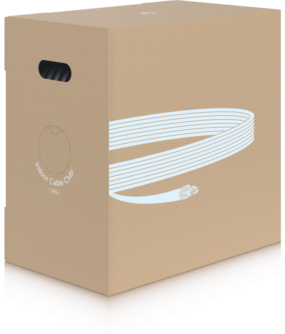 Ubiquiti UniFi Outdoor Cable – Câble Ethernet extérieur Catégorie 6A UACC-Cable-C5e-Outdoor-Pro-305M-W — image 1