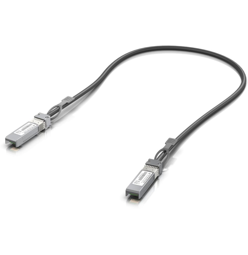 Ubiquiti 10G Direct Attach Cable – Câble SFP+ direct attach UACC-DAC-SFP10-0.5M
