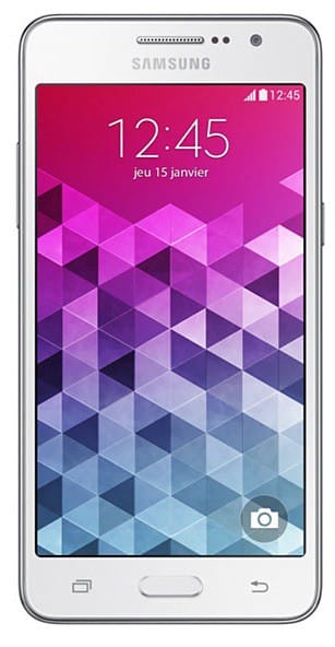 Smartphone 4G Samsung Galaxy Grand Prime - 5" avec 8 GB stockage