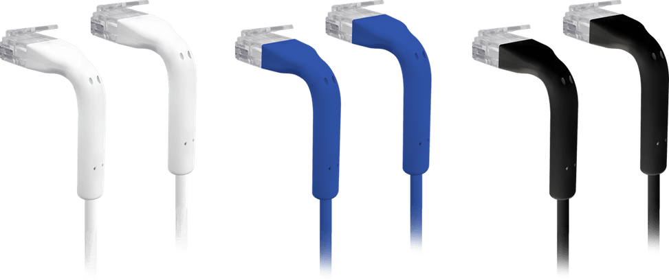 Ubiquiti UniFi Premium Patch Cable – Câble de connexion haut de gamme UACC-Cable-Patch-EL-C6A-0.15M-W — image 1