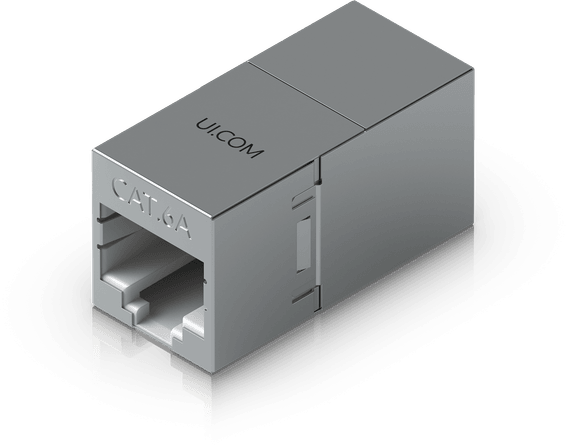 Ubiquiti RJ45 Inline Coupler Outdoor – Coupleur RJ45 extérieur UACC-RJ45-Coupler-C6A-Outdoor