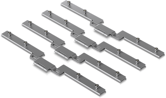 Ubiquiti Toolless Mini Rack Stacking Kit – Kit de montage rack sans outil UACC-Rack-Stacking-Kit