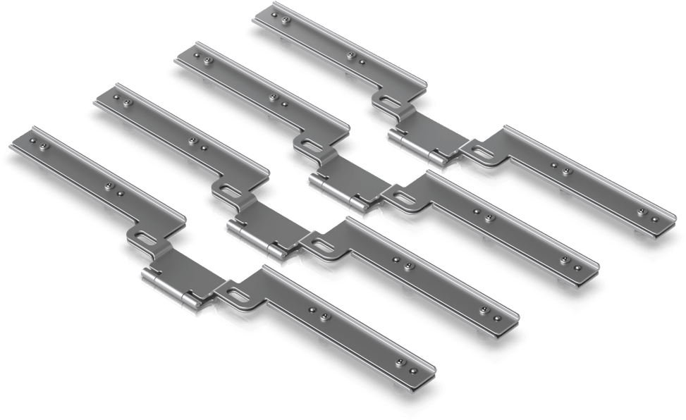 Ubiquiti Toolless Mini Rack Stacking Kit – Kit de montage rack sans outil UACC-Rack-Stacking-Kit — image 2