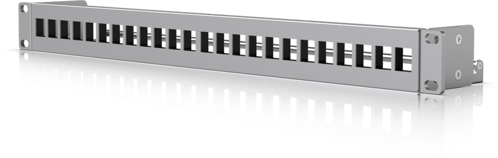Ubiquiti 24-Port Blank Keystone Patch Panel – Panneau de brassage 24 ports UACC-Rack-Panel-Patch-Blank-24 — image 3