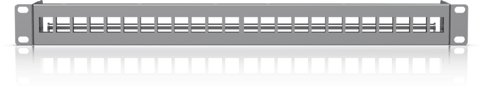 Ubiquiti 24-Port Blank Keystone Patch Panel – Panneau de brassage 24 ports UACC-Rack-Panel-Patch-Blank-24 — image 4
