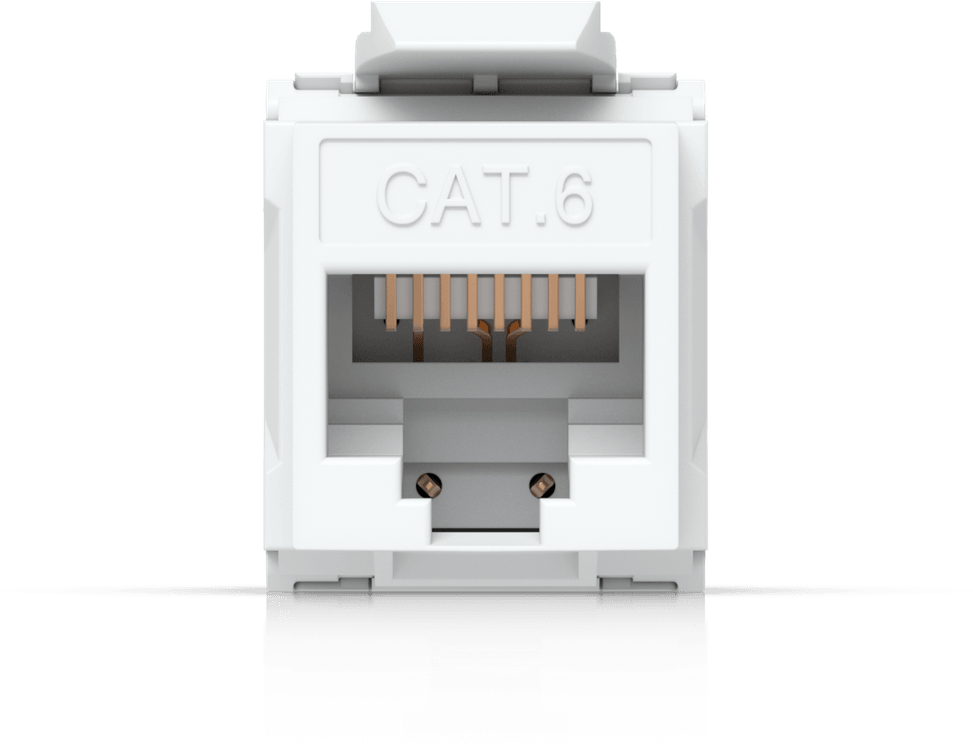 Ubiquiti Cat6A Keystone Jack – Connecteur réseau Cat6A UACC-Keystone-Jack-C6A — image 3