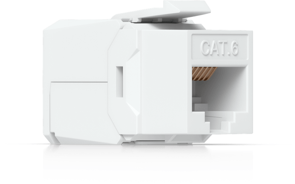 Ubiquiti Cat6A Keystone Coupler – Connecteur réseau 12-Pack UACC-Keystone-Coupler-C6A — image 5