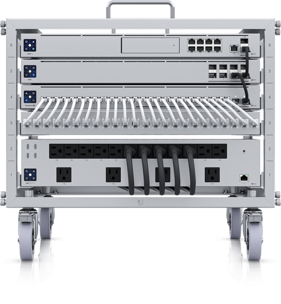 Ubiquiti Toolless Mini Rack – Rack ouvert 6U U-Rack-6U-TL