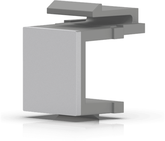 Ubiquiti Keystone Blank Insert Pass-Through – 12 inserts vides UACC-Keystone-Blank-Insert-TH
