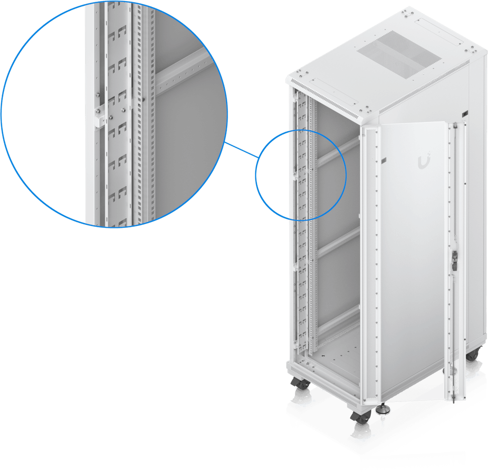 Ubiquiti Vertical Rack Cable Management – Gestion de câbles verticale UACC-Rack-42U-VCM — image 6