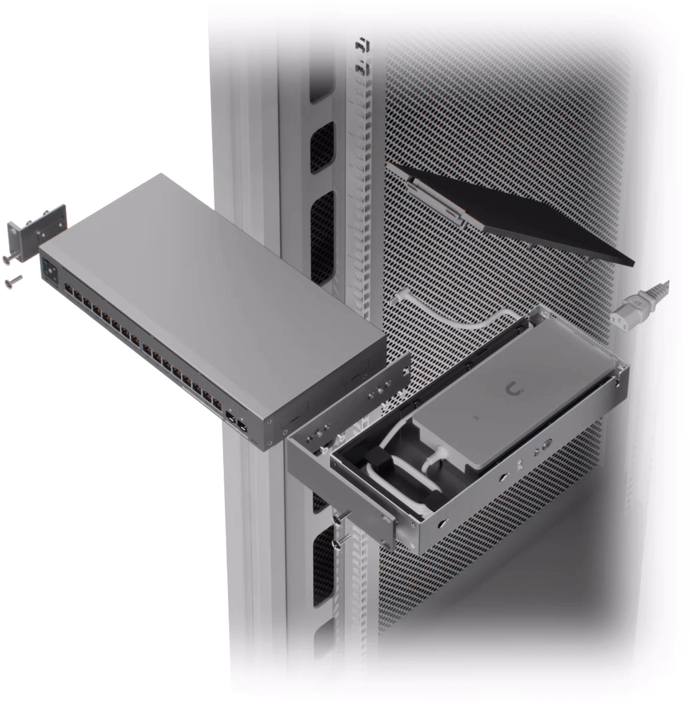 Ubiquiti Pro Max 16 Rack Mount – Accessoire de montage en rack 1U UACC-Pro-Max-16-RM — image 7
