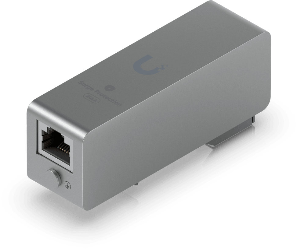 Ubiquiti Ethernet Surge Protection (Single-Port) – Protection contre les surtensions Ethernet UACC-ETH-SP-DIN — image 1