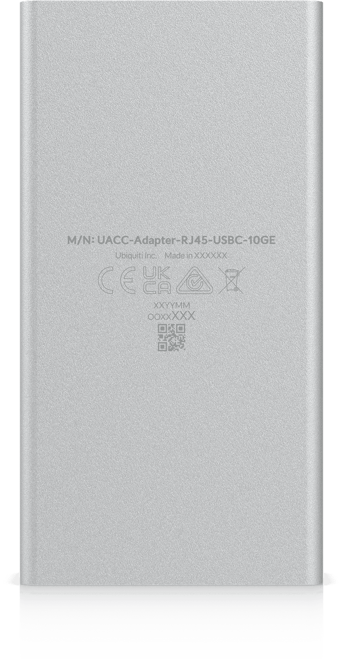 Ubiquiti 10G Ethernet Adapter – Adaptateur Ethernet 10G UACC-Adapter-RJ45-USBC-10GE — image 7