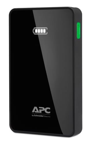 Batterie de secours portable APC M5BK 5000mAh Li-polymer (1x 5V/2,4A + 1x 5V/1A)