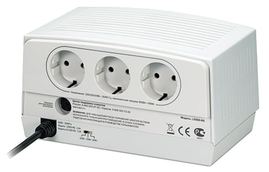 APC Line-R Automatic Voltage Regulator 600 VA