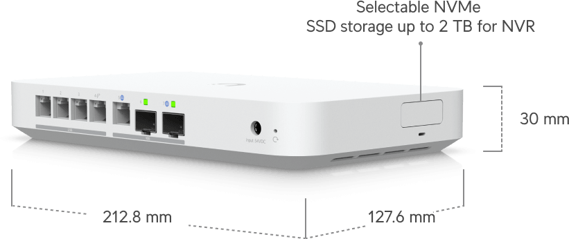 Ubiquiti Cloud Gateway Fiber – Passerelle Cloud 10G UCG-Fiber — image 9