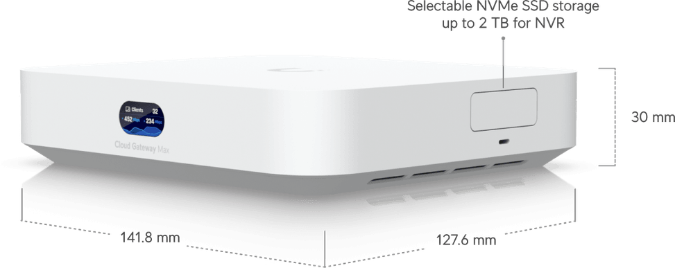 Ubiquiti Cloud Gateway Max NS – Passerelle Cloud compacte 2.5G UCG-Max-NS — image 10