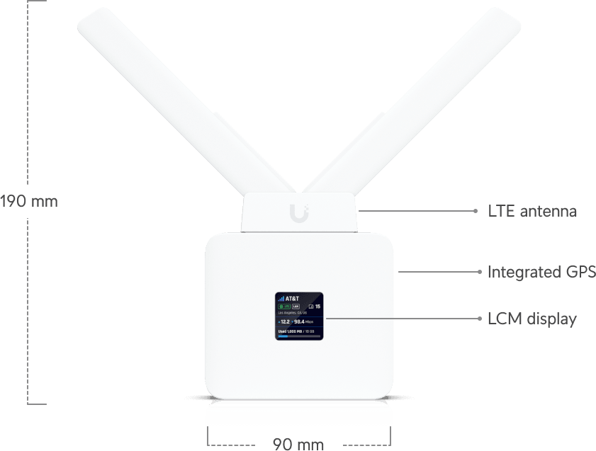 Ubiquiti UniFi Mobile Router – Routeur mobile WiFi géré UMR — image 10