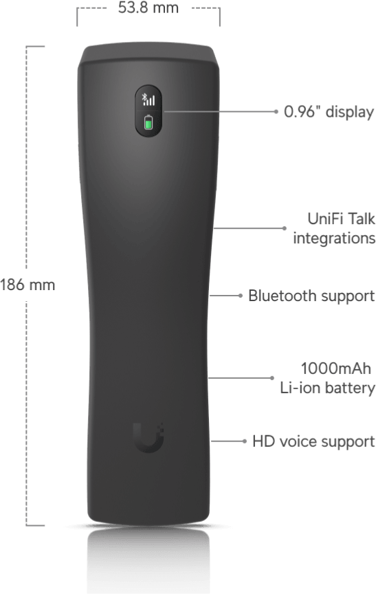 Ubiquiti G3 Wireless Handset – Téléphone sans fil haute qualité UT-G3-Handset — image 12