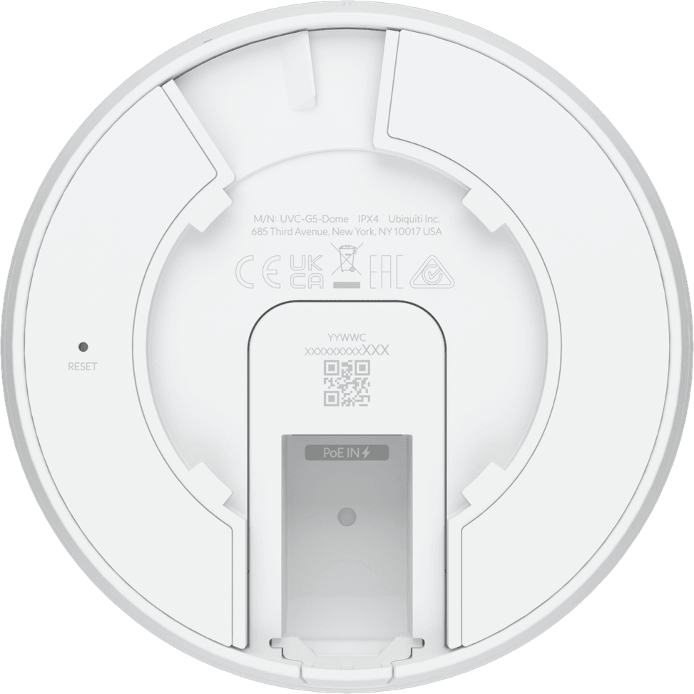 Ubiquiti G5 Dome – Caméra dôme 2K HD UVC-G5-Dome — image 8