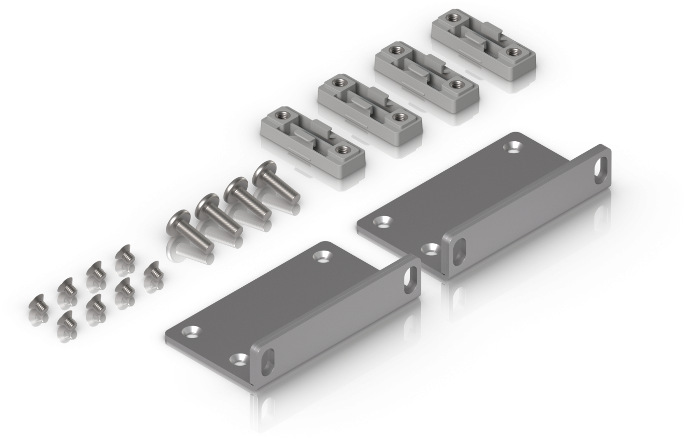 Ubiquiti Rack Ear Kit – Accessoires de montage en rack UACC-Rack-Ear-1U ...