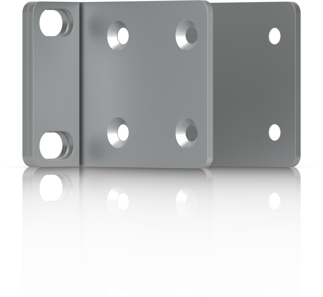Ubiquiti Rack Ear Kit – Accessoires de montage en rack UACC-Rack-Ear-1U ...