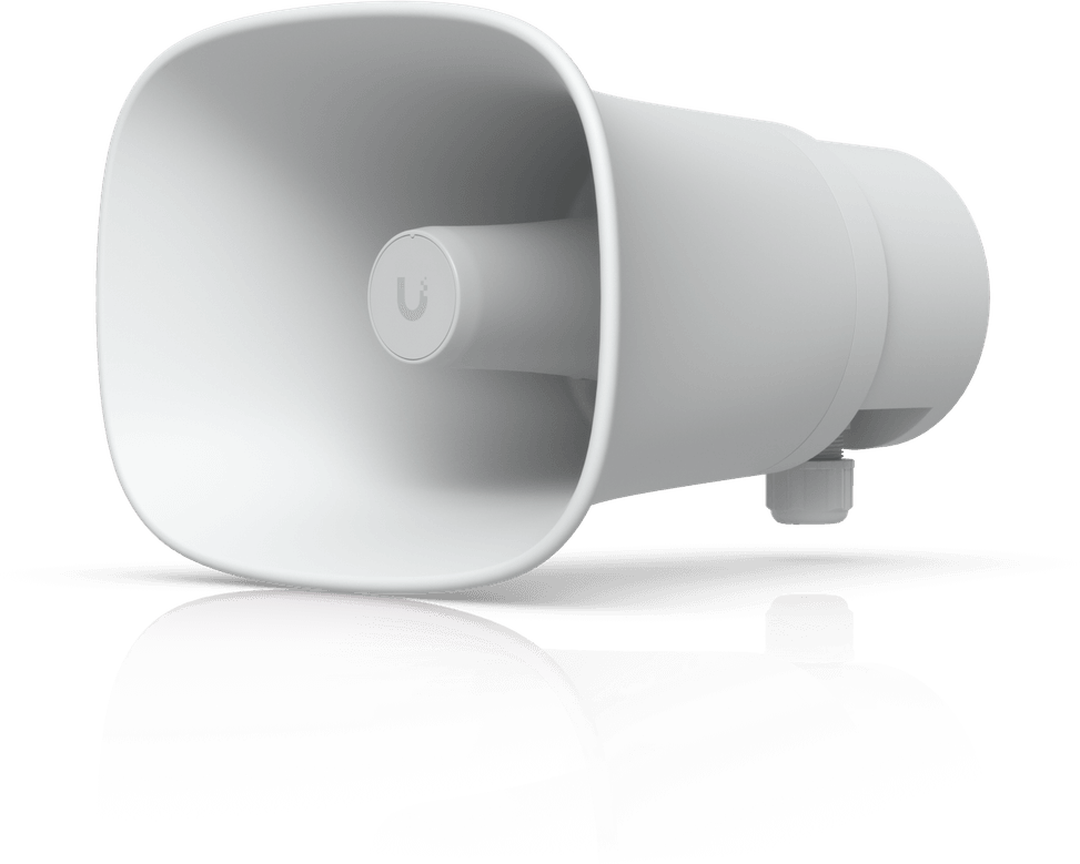 Ubiquiti AI Horn Speaker – Haut-parleur à corne PoE 120 dB UP-AI-Horn-Speaker-W — image 2