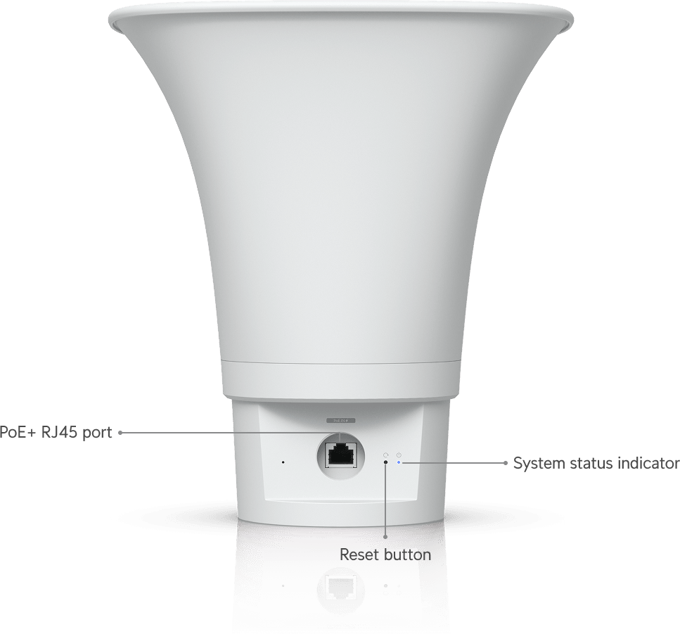 Ubiquiti AI Horn Speaker – Haut-parleur à corne PoE 120 dB UP-AI-Horn-Speaker-W — image 15