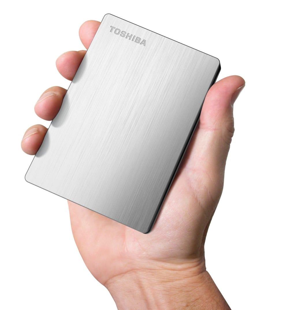 Disque dur externe Toshiba Canvio SLIM Pour MAC - 2.5 USB 3.0 1 TB