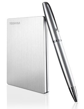 Disque dur externe Toshiba Canvio SLIM Pour MAC - 2.5 USB 3.0 1 TB