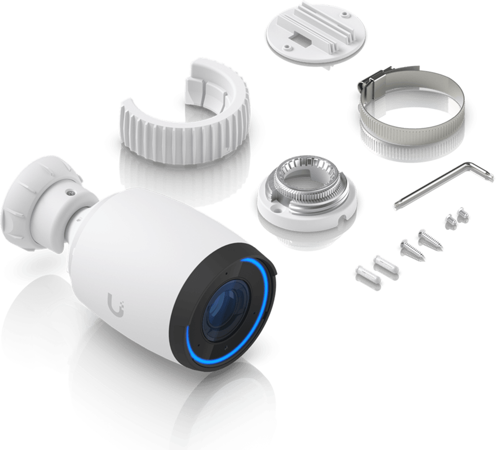 Ubiquiti AI Pro – Camera 4K PoE avec zoom optique UVC-AI-Pro-White — image 1