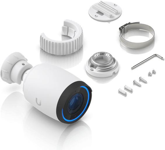 Ubiquiti AI Pro – Camera 4K PoE avec zoom optique UVC-AI-Pro-White