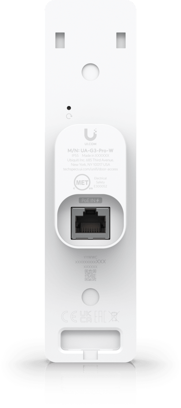 Ubiquiti Access G3 Reader Pro – Lecteur NFC intérieur/extérieur UA-G3-Pro-W — image 16