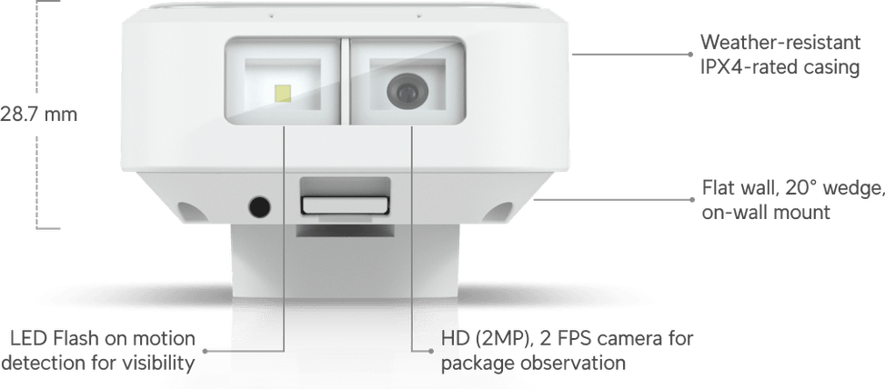 Ubiquiti WiFi Smart Chime – Carillon intelligent avec PoE UP-Chime — image 23