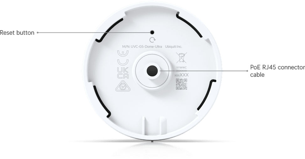 Ubiquiti G5 Dome Ultra – Camera de sécurité HD 2K UVC-G5-Dome-Ultra — image 23