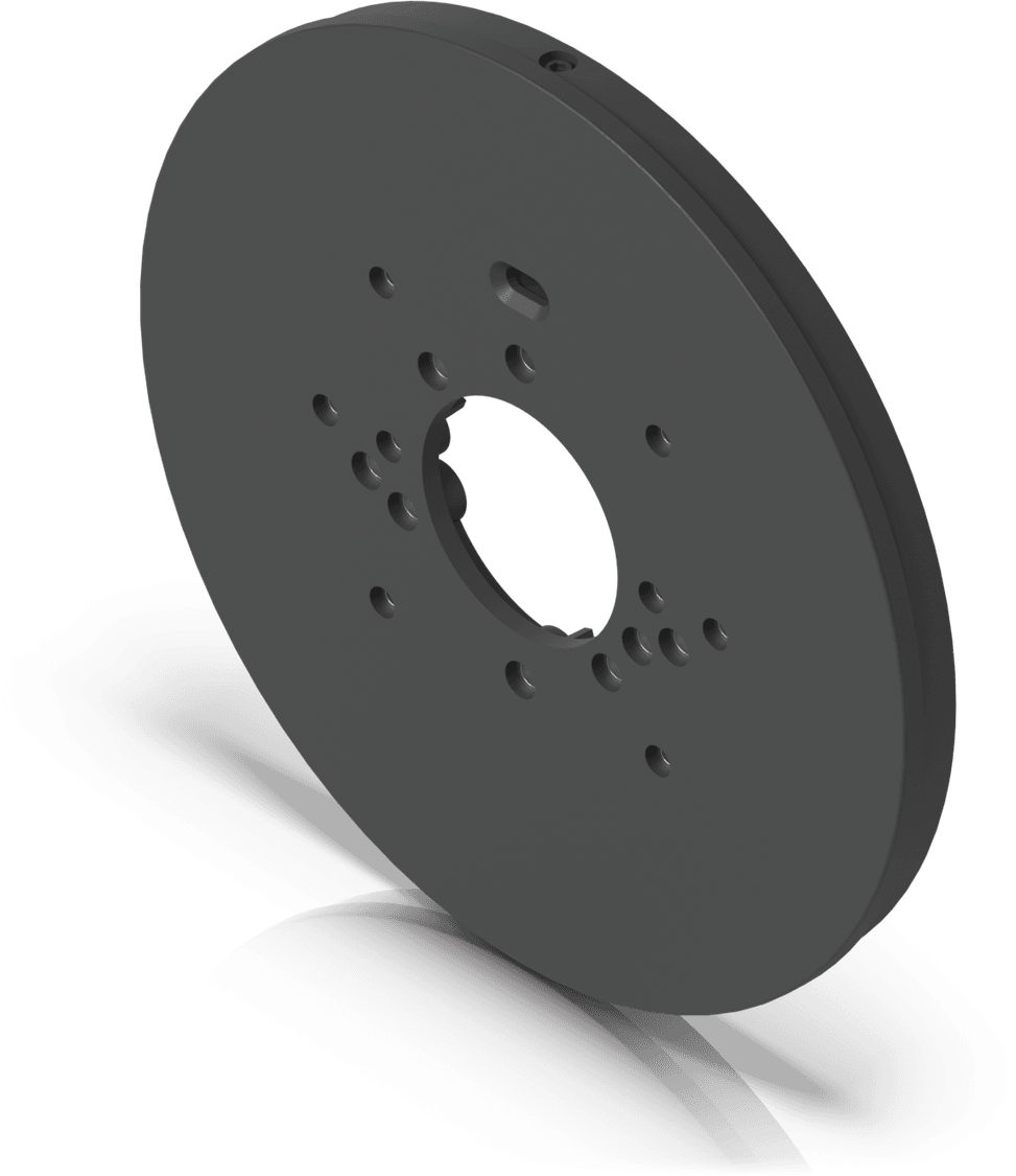 Ubiquiti Gang Box Mounting Plate – Plaque de montage pour caméras UACC-GB-Plate-W — image 22